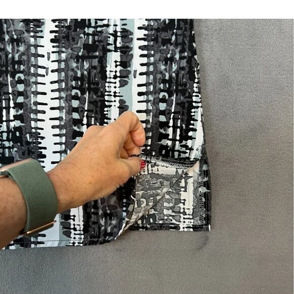 CARHARTT force cross flex v-neck scrub top C12114 black grey size XS womens - Picture 10 of 16